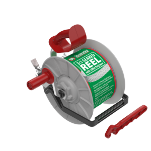 3:1 Geared Reel with 200m of Polytape with guard