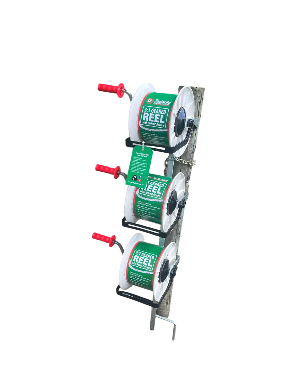 Triple Geared Reel 500m Polywire - Image 3