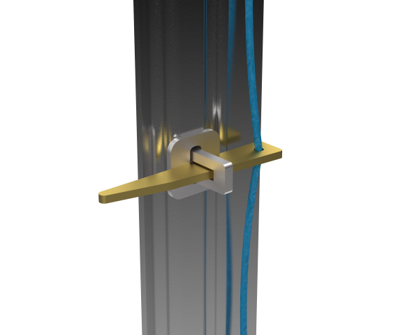 2600mm Strainer Board – Wedge Clamp - Image 3